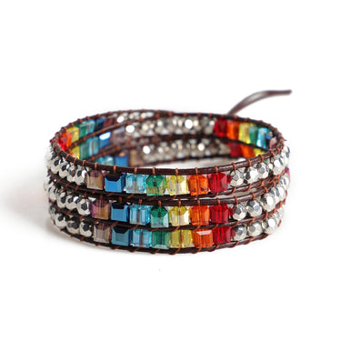7 Chakara Balancing Wrap Bracelet-Your Soul Place